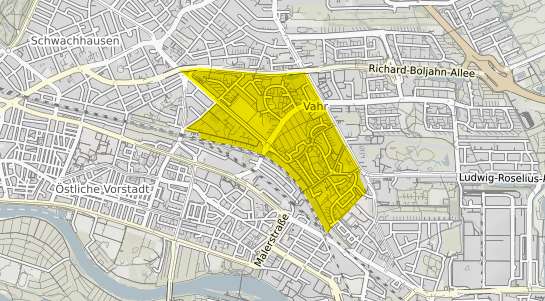 Immobilienpreisekarte Bremen Gartenstadt Vahr